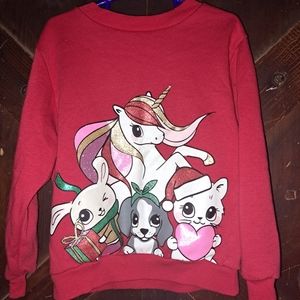 Vintage H & M Sweatshirt size5/6🦄🐱🐰🐶